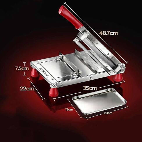 Candy Slicer, Stainless Steel Manual Pastry Cutting Machine with Adjustable Slice Thickness for Home Baking and Small Commercial Use in Kuwait