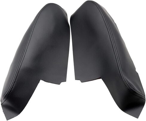 GXARTS One Pair of Replacement Leather Front Door Panel Armrest Cover Fit for Honda Ridgeline 2009 2010 2011 2012 2013 2014 Gray in Kuwait