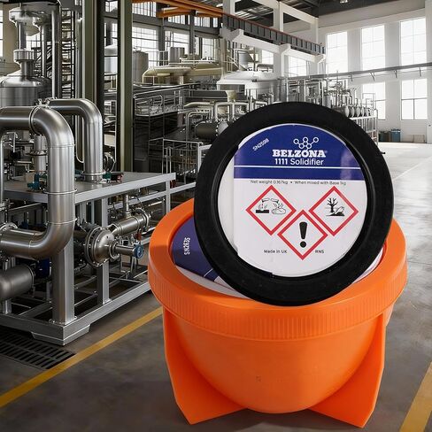 Belzona 1111 Super Metal 1kg Repair Kit, High-Strength Epoxy Composite for Filling Cracks & Holes, Engine, Pump Casing, Pipe, Tank Repair, Solvent Free, 2-Part Structural Adhesive (Base + Solidifier) in Kuwait