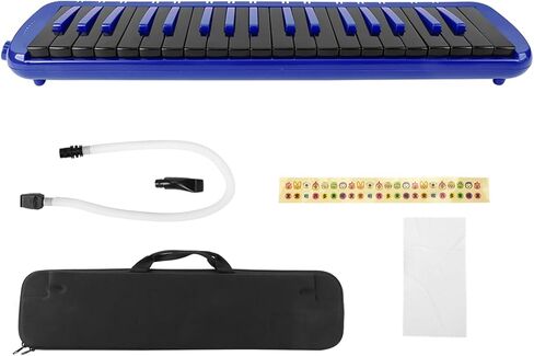 Melodica 37 Key Wind Musical Instrument Suitable for Beginner Practice Bag F37s (Blue) in Kuwait