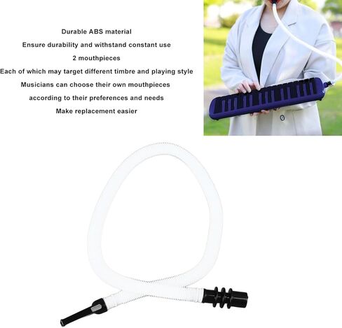 Melodica Mouthpiece Tube Set Mouthparts Replacement Kit Professional Instrument Accessories in Kuwait