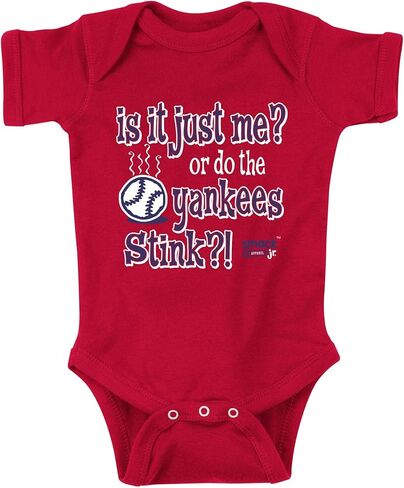is It Just Me? (Anti-Yankees) Baby Apparel for Boston Baseball Fans (NB-7T) in Saudi Arabia