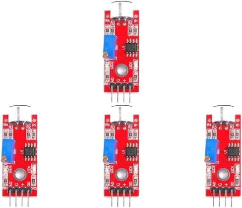 وحدة كشف الصوت 1-10 قطع KY-037 DC 4-6V LM393 ميكروفون متوافق مع AVR PIC (أخضر) in Kuwait