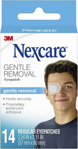 Nexcare Gentle Removal Eye Patch, Small/Junior Size in Saudi Arabia