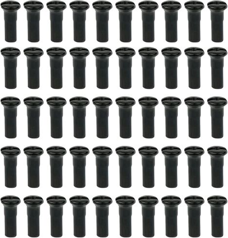 50pcs Metal Mountain Bike Wheel Spoke Nipple Replacement for 12G 13G 14G Spoke Road Mountain Bicycles Part Accessories in Saudi Arabia