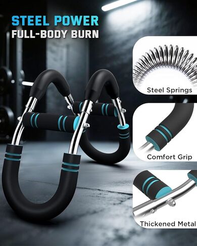 Twister Arm Trainer, PowerTwist Arm Trainer, Adjustable Forearm Strengthener, Arm Exercise Equipment, Chest Workout Equipment, Portable Spring Resistance for Home Workout Equipment in Saudi Arabia