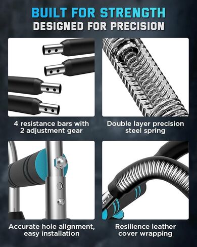 Twister Arm Trainer, PowerTwist Arm Trainer, Adjustable Forearm Strengthener, Arm Exercise Equipment, Chest Workout Equipment, Portable Spring Resistance for Home Workout Equipment in Saudi Arabia