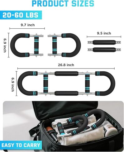 Twister Arm Trainer, PowerTwist Arm Trainer, Adjustable Forearm Strengthener, Arm Exercise Equipment, Chest Workout Equipment, Portable Spring Resistance for Home Workout Equipment in Saudi Arabia
