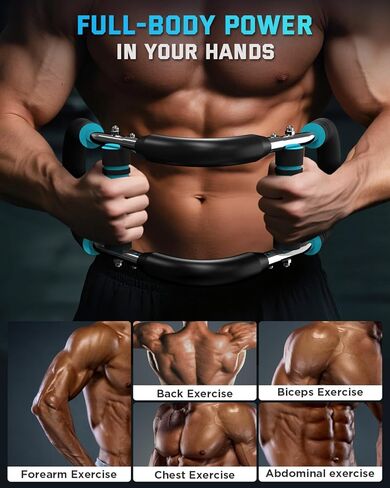 Twister Arm Trainer, PowerTwist Arm Trainer, Adjustable Forearm Strengthener, Arm Exercise Equipment, Chest Workout Equipment, Portable Spring Resistance for Home Workout Equipment in Saudi Arabia