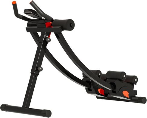 جهاز تمارين البطن، جهاز تدريب AB، معدات تمرين لتدريب القوة في صالة الألعاب الرياضية المنزلية، معدات تمارين البطن، جهاز AB لتمرين المعدة، مدرب البطن القابل للطي للرجال والنساء in Kuwait