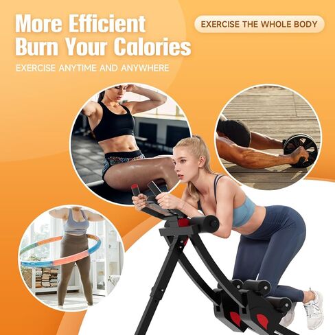 جهاز تمارين البطن، جهاز تدريب AB، معدات تمرين لتدريب القوة في صالة الألعاب الرياضية المنزلية، معدات تمارين البطن، جهاز AB لتمرين المعدة، مدرب البطن القابل للطي للرجال والنساء in Kuwait