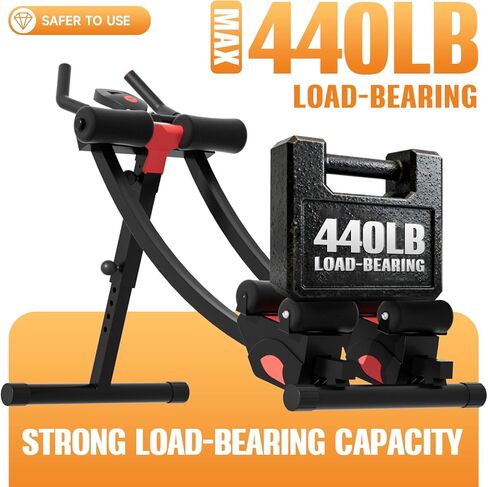 جهاز تمارين البطن، جهاز تدريب AB، معدات تمرين لتدريب القوة في صالة الألعاب الرياضية المنزلية، معدات تمارين البطن، جهاز AB لتمرين المعدة، مدرب البطن القابل للطي للرجال والنساء in Kuwait