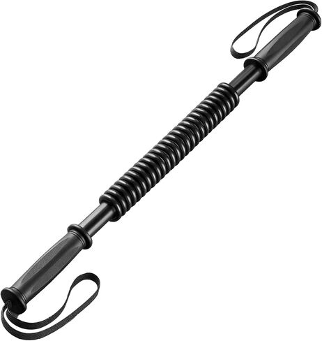 Power Twister Flex Bar - Gorilla Bar for Chest Workout, Arm Shoulder Upper Body Chest Builder & Strengthener Spring Exercise Equipment in Kuwait