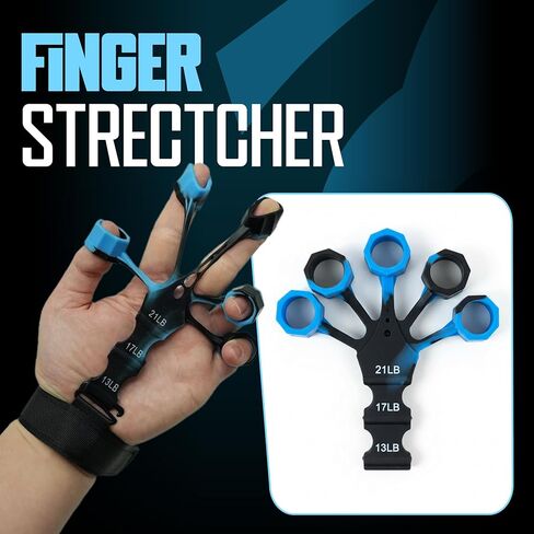 Twister Arm Trainer, Adjustable Home Workout Equipment for Men & Women, Home Gym Chest Trainer, Muscle Builder & Strength Training for Arms, with 2 Springer, Finger Stretcher, Gloves in Saudi Arabia