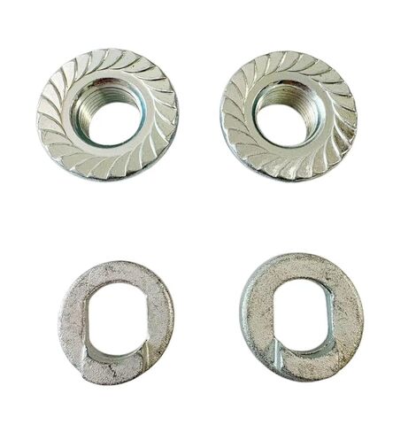 12mm Electric Bike Hub Motor Nut Kit – M12 Locknuts with Washers & Rubber Caps, 12mm Axle Hardware Set for 250W-500W E-Bike Scooter Motor, Anti-Loose Rust-Proof in Saudi Arabia