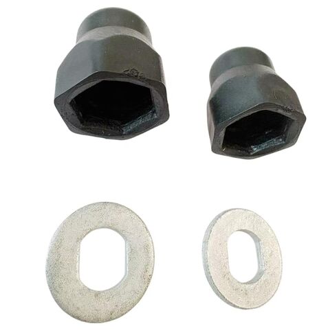 12mm Electric Bike Hub Motor Nut Kit – M12 Locknuts with Washers & Rubber Caps, 12mm Axle Hardware Set for 250W-500W E-Bike Scooter Motor, Anti-Loose Rust-Proof in Saudi Arabia