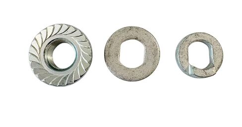 12mm Electric Bike Hub Motor Nut Kit – M12 Locknuts with Washers & Rubber Caps, 12mm Axle Hardware Set for 250W-500W E-Bike Scooter Motor, Anti-Loose Rust-Proof in Saudi Arabia