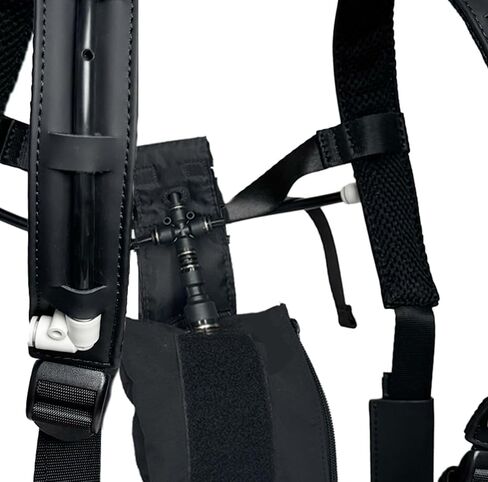 PMI Smoke Vest for Smoke Ninja Pro Fog Machine - Heat & Splash Resistant Protective Cover with Adjustable Straps - Compatible with Original Smoke Ninja Fogger Accessories in Kuwait