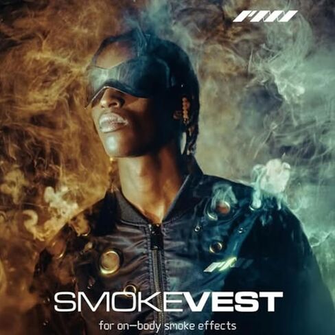 PMI Smoke Vest for Smoke Ninja Pro Fog Machine - Heat & Splash Resistant Protective Cover with Adjustable Straps - Compatible with Original Smoke Ninja Fogger Accessories in Kuwait