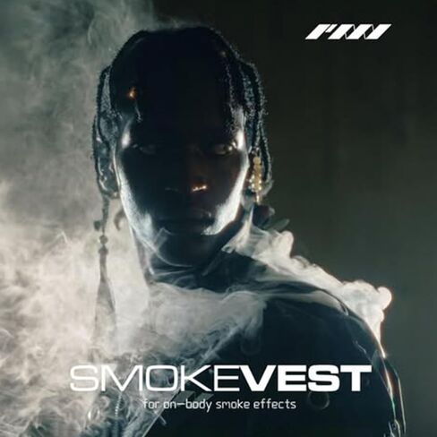 PMI Smoke Vest for Smoke Ninja Pro Fog Machine - Heat & Splash Resistant Protective Cover with Adjustable Straps - Compatible with Original Smoke Ninja Fogger Accessories in Kuwait