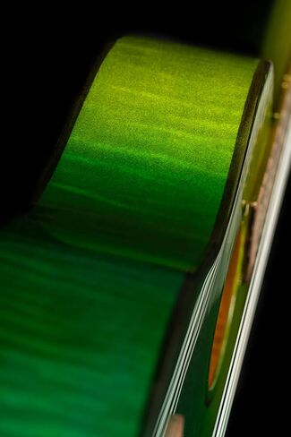 Ortega Guitars, 4-String Prism Series Slotted Headstock Tenor Ukulele w/Bag, Right, ivy fade, One Size (RUPR in Kuwait