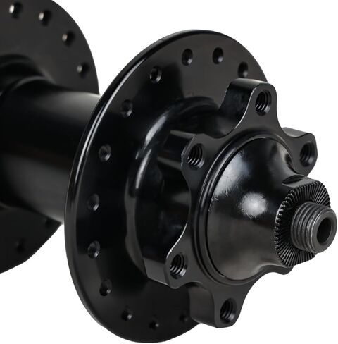 DH901YR 8/9/10-Speed Bicycle Rear Wheel Hub,6-Bolt Disc Brake,2 Sealed Bearings,M10*135mm OLD,14G*36H,HG Cassette Freehub,Quick-Release,Lightweight Aluminum,Black for MTB/Commuter/Touring Bikes in Kuwait