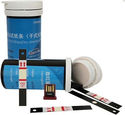 100pcs Hemoglobin Test Strips for AS-XH-01 Hemoglobin Analyzer in Saudi Arabia