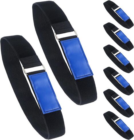 Ladder Rack Tie Down Straps Reusable Straps Adjustable with Nylon Hook and Loop for Ladder RV Truck or Boat 33''x 2’' Pack 8 in Kuwait