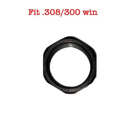 5/8" x24 Jam nut 5/8-24 Thread Black Steel Lock nut - 12pcs in Kuwait