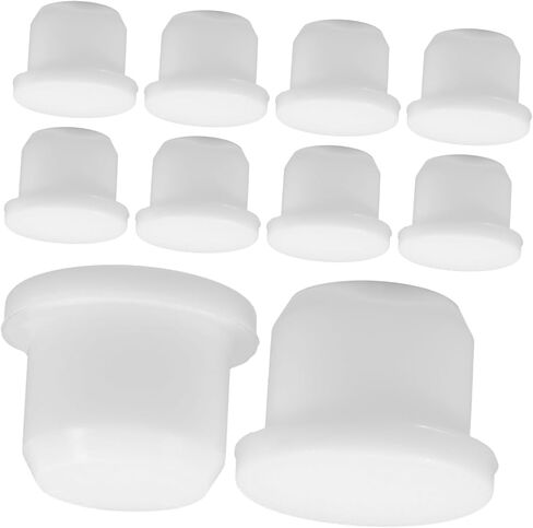 10PCS Small Silicone Stopper Solid Replacement Plugs for Salt Bottles Pepper Shakers Pots Pipes Leak Seal Reusable Easy Install in Saudi Arabia