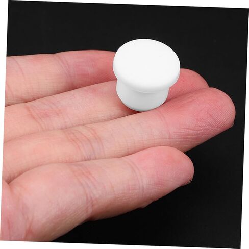 10PCS Small Silicone Stopper Solid Replacement Plugs for Salt Bottles Pepper Shakers Pots Pipes Leak Seal Reusable Easy Install in Saudi Arabia