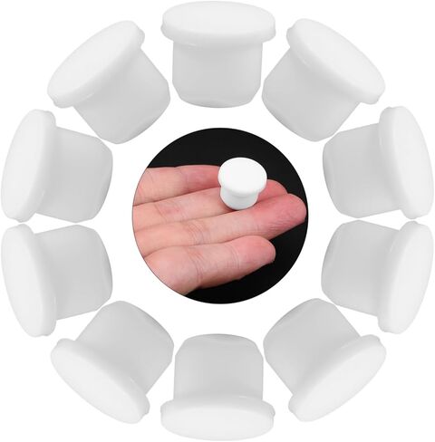 10PCS Small Silicone Stopper Solid Replacement Plugs for Salt Bottles Pepper Shakers Pots Pipes Leak Seal Reusable Easy Install in Saudi Arabia