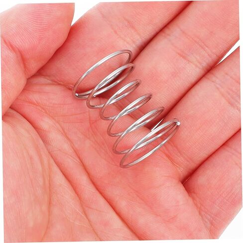 Sosoport 10PCS Stainless Steel Shaker Bottle Balls for Protein Shakes Portable Spring Whisk Mixers Compatible with Sports Cups and Shaker Bottles Food Safe for Home Office Outdoor Use in Saudi Arabia