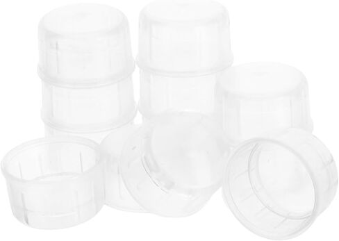 Cabilock 12pcs Plastic Shaker Lids Replacement Splash Covers for Juice and Cocktail Cups Reusable Drink Mixer Caps for Lemon Tea and Beverage Shakers Portable and Easy to Clean in Saudi Arabia
