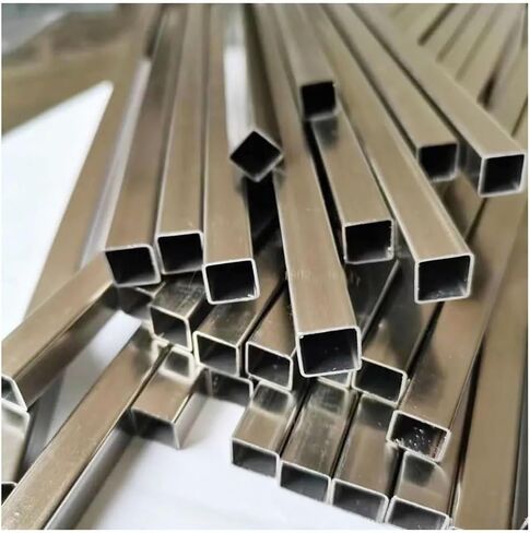 304 الفولاذ المقاوم للصدأ أنبوب مربع صغير أنبوب مجوف مربع فولاذي قضيب صغير قطر مستطيل أنبوب 3 × 3 مم 4 × 4 5 × 5 6 × 6 7 × 7 8 × 8 مم، قطعة واحدة (اللون: 980 مم، الحجم: 6 × 6 × 1 مم) in Kuwait