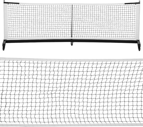 Aluminum Tube Net with Wheels Professional Pickle Ball Game Net Stand 22Ft Lightweight for Tennis Driveway Backyard in Kuwait