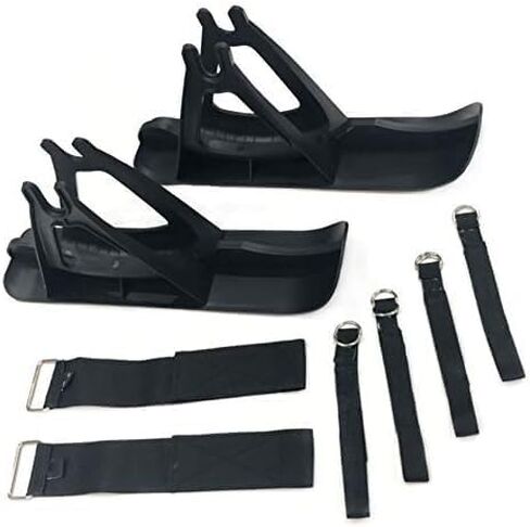 Balance Bike Snow Sledge Board Kit for 12 Inch Scooter & Bicycle, Lightweight Portable Durable Winter Ski Sled Parts for Kids in Kuwait