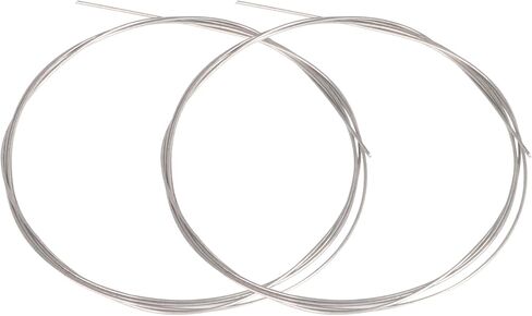 2pcs 13# Model Silver 39.37Inch Piano Music Steel Wire Strings Musical Instrument Accessories in Saudi Arabia