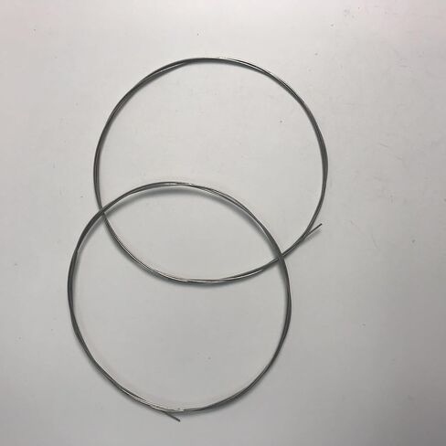 2pcs 13# Model Silver 39.37Inch Piano Music Steel Wire Strings Musical Instrument Accessories in Saudi Arabia