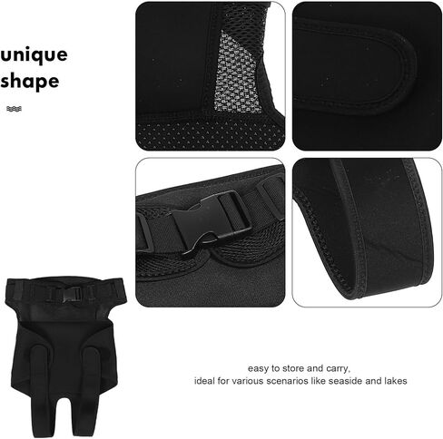 Waterproof Fishing Hip Pad Cushion with Non-Slip Rubber Bottom, Outdoor Kayak Seat Protector for Hip and Bottom Protection in Boating, Beach, and Water Sports in Saudi Arabia