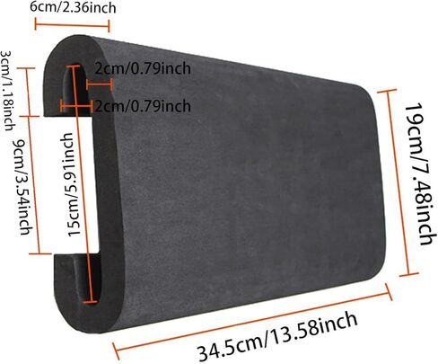 Dragon Boat Cushion Protective Lightweight Saddle U Shape Shock Absorption in Kuwait