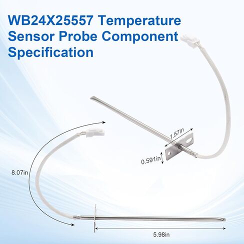 يمكن لمستشعر درجة الحرارة من سلسلة GE WB24X25557 أن يحل محل 4464840 PD00044352 AP6031039 PS11762496 EAP11762496 WB24X25557 مجموعة مسبار مستشعر درجة الحرارة in Kuwait