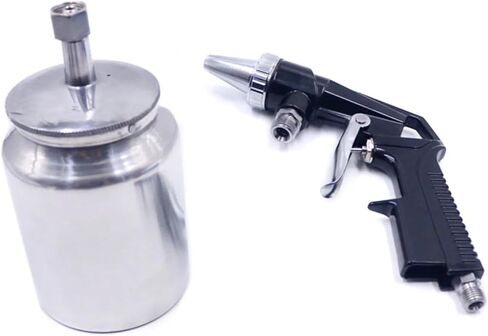 أداة كاشطة هوائية لترميم السيارات - أداة رش وسائط تدفق قابلة للتعديل لإزالة الطلاء والصدأ بدقة، وتنظيف الأسطح المعدنية لورشة العمل والمشروعات اليدوية in Kuwait