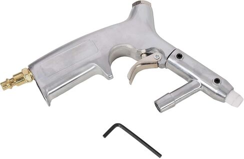 مجموعة مسدس السفع الرملي المحمولة مع قادوس، أداة كاشطة محمولة لإزالة الصدأ، وتجريد الطلاء وتنظيف السطح، أداة تفجير ضاغط الهواء لورشة العمل والمشروعات اليدوية in Kuwait