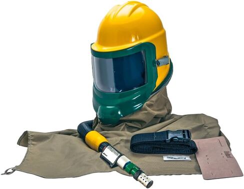 Bullard GenVX Helmet w/ HC2400 Hot/Cold Tube & 28" Nylon Cape in Saudi Arabia