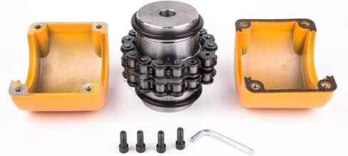 KC5018 18-45 KC Coupler Roller Chains Couplings with Housing KC Gear KC5018 Sprocket Coupling 6(GL5018 Hole 20-20) in Kuwait