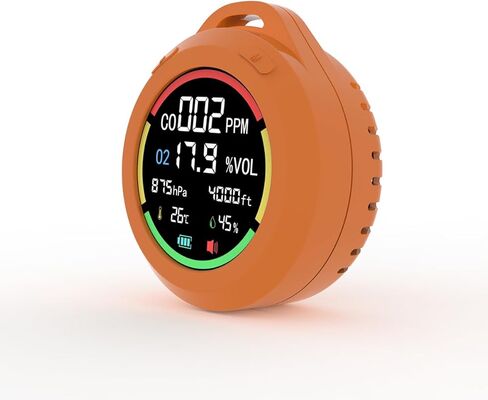 6-in-1 Portable Oxygen Detector, Oxygen Monitor,with CO,Altitude,Air Pressure,Temperature,Humidity,Room Oxygen Sensor,Room Oxygen Monitor for Hiking, Camping, RVs and Outdoor in Saudi Arabia