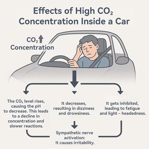شاشة ثاني أكسيد الكربون للسيارة، وصلة توصيل، لا تحتاج إلى بطارية، أخذ عينات في الوقت الحقيقي 10 ثوانٍ، شاشة ملونة قابلة للتدوير، إنذار صفير لارتفاع ثاني أكسيد الكربون، يناسب المركبات 12 فولت/24 فولت in Kuwait