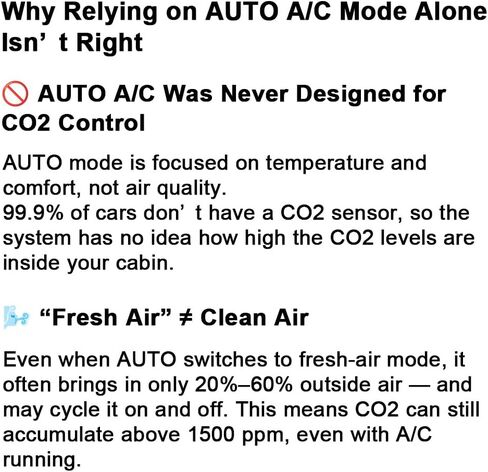 شاشة ثاني أكسيد الكربون للسيارة، وصلة توصيل، لا تحتاج إلى بطارية، أخذ عينات في الوقت الحقيقي 10 ثوانٍ، شاشة ملونة قابلة للتدوير، إنذار صفير لارتفاع ثاني أكسيد الكربون، يناسب المركبات 12 فولت/24 فولت in Kuwait