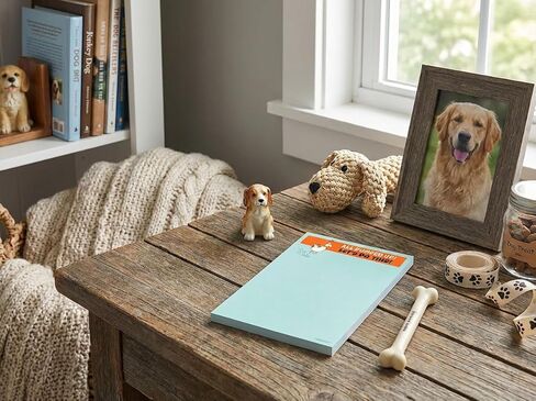 Funny Dog Notepads Pads - 4 Assorted Doggie Notepads - Great Dog Gift Set (Set #2) in Kuwait